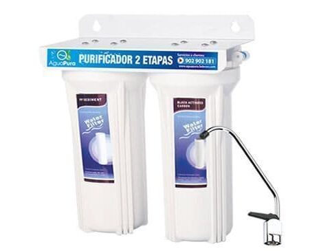 Filtro de agua dos etapas
